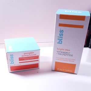 Bliss Pumpkin Powerhouse and Bright Idea